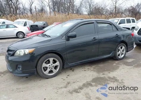 2011 Toyota Corolla S from USA, damaged, VIN 2T1BU4EE1BC718173